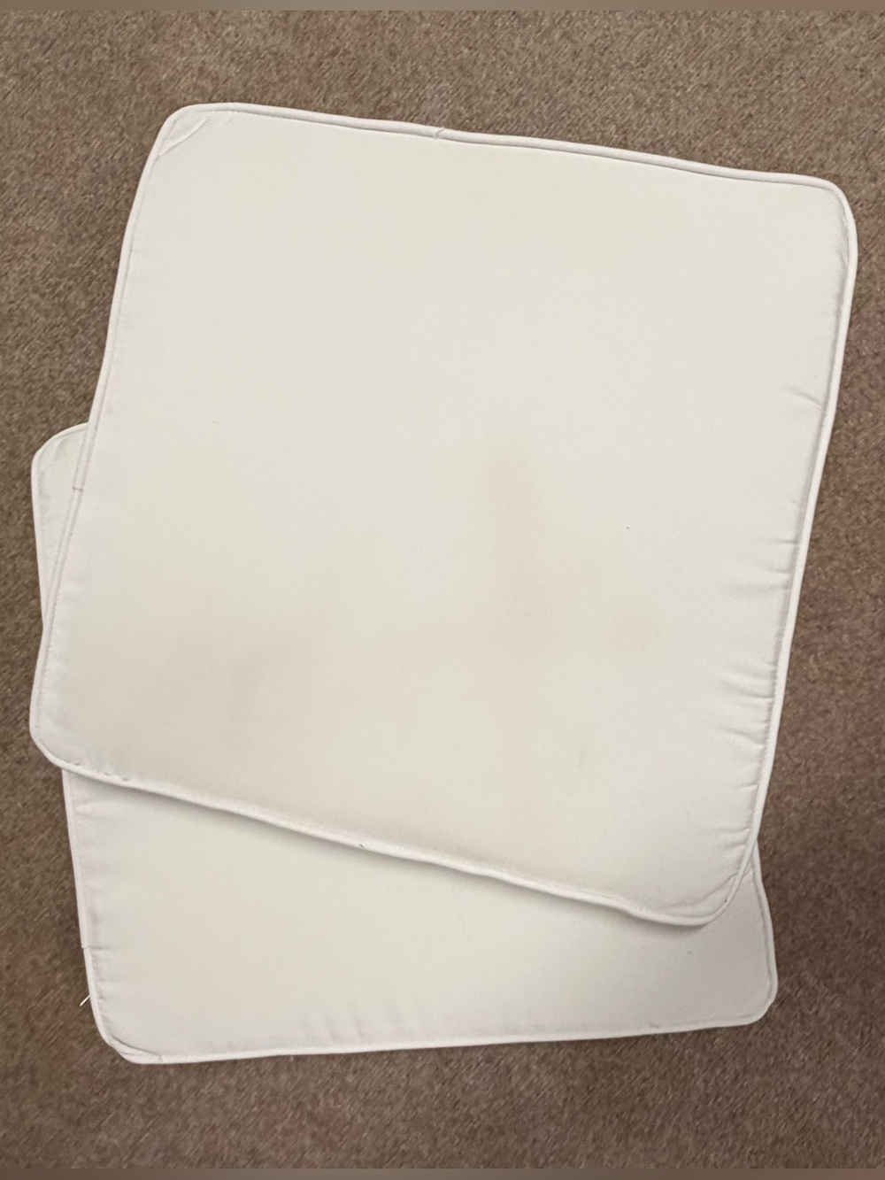 Trapezoid Shaped Outdoor Chair Cushions